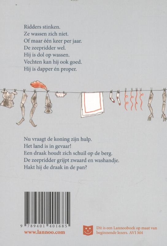 De zeepridder achterkant