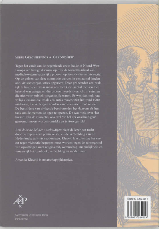 Serie geschiedenis en gezondheid Reis door de hel der onschuldigen achterkant