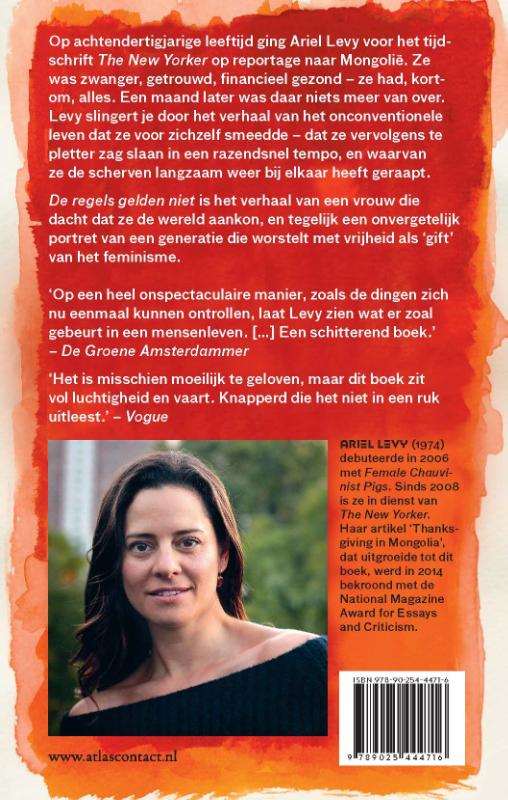 De regels gelden niet achterkant