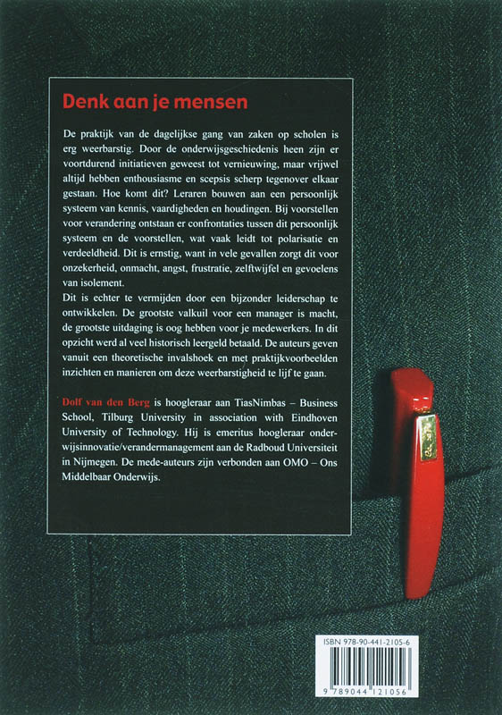 Denk aan je mensen achterkant