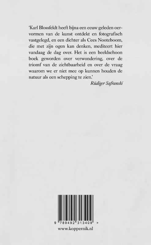 Karl Blossfeldt en het Oog van Allah achterkant