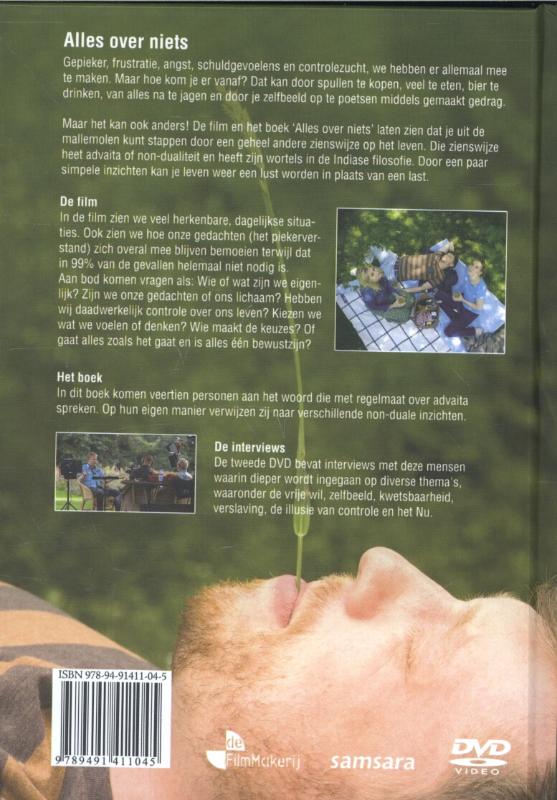 Alles over niets achterkant