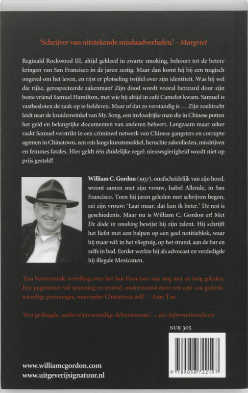 De Dode In Smoking achterkant