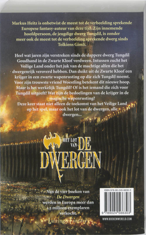Het lot van de dwergen / De dwergen / 4 achterkant