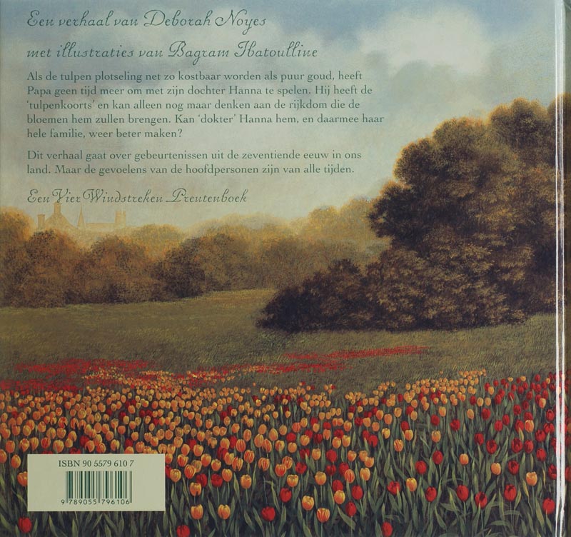 Hanna In De Tijd Van De Tulpen achterkant