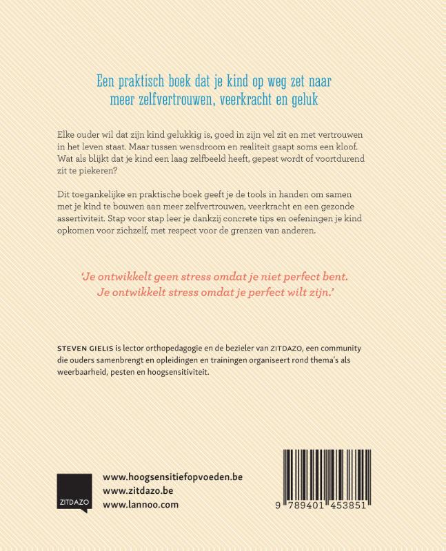 Opvoeden tot zelfvertrouwen achterkant