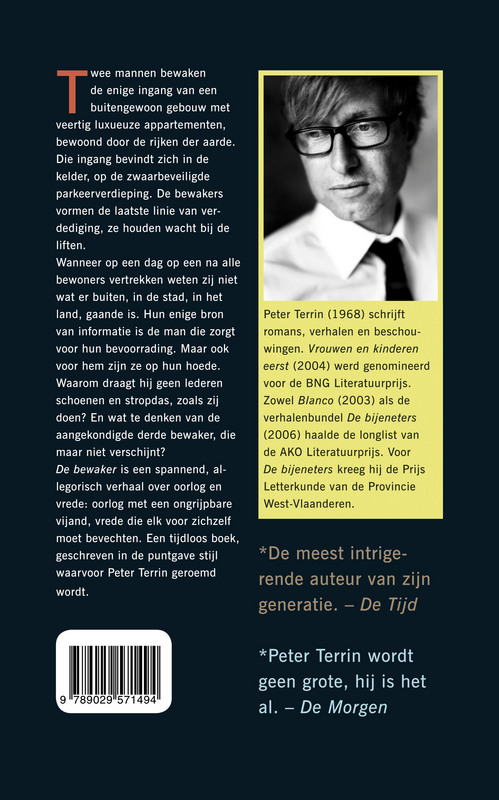 De Bewaker achterkant