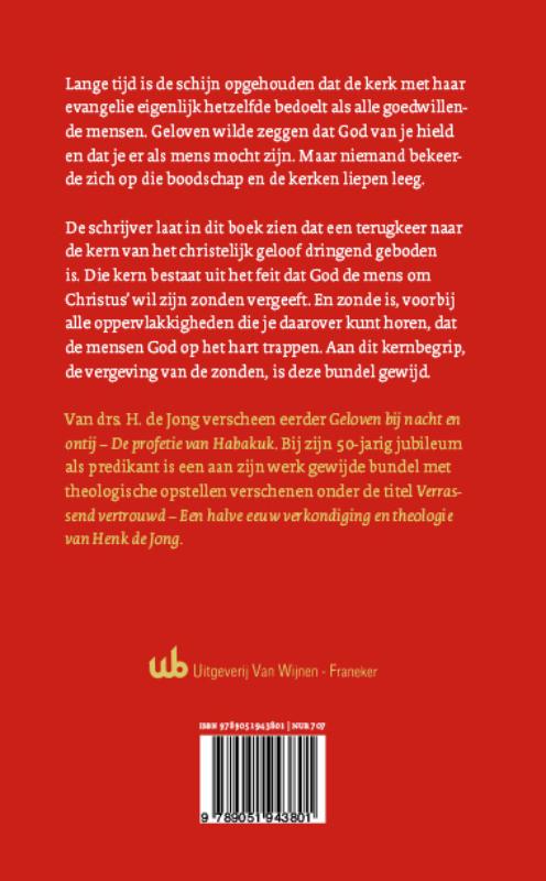 Vergeving achterkant