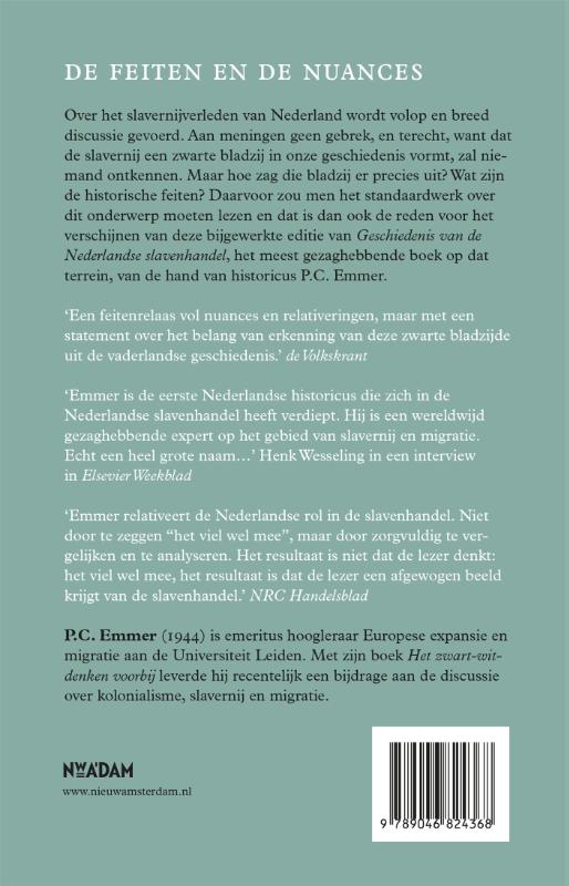 Geschiedenis van de Nederlandse slavenhandel achterkant