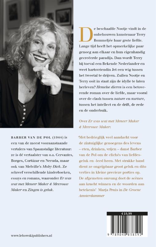 Hemelse dieren achterkant