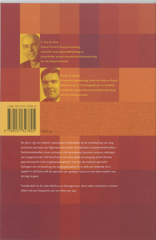 Management van het patientenproces / Medicus & Management / 2 achterkant