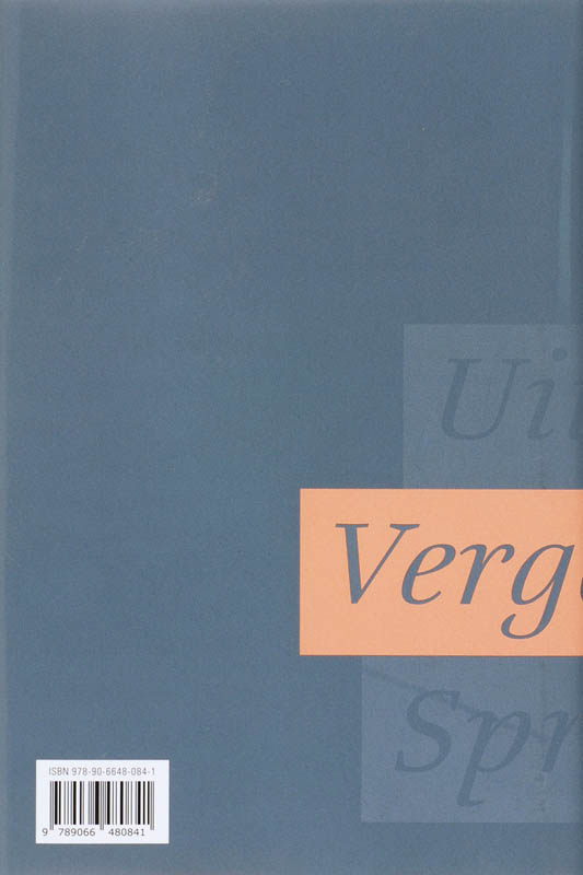 Van Dale Groot Vergelijkingenwoordenboek achterkant