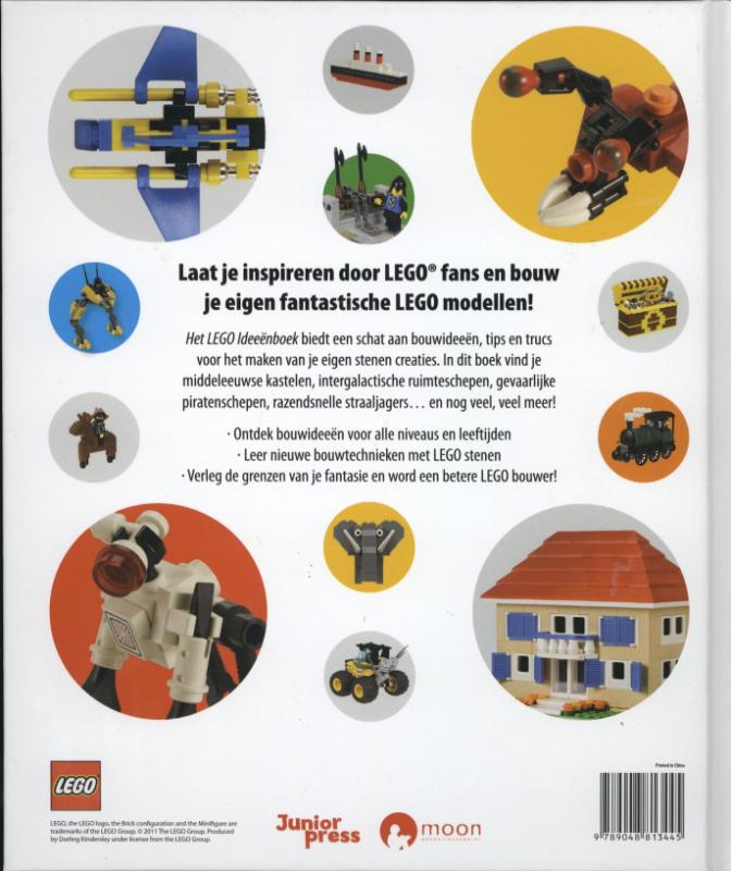 Het Lego ideeenn boek / Lego achterkant