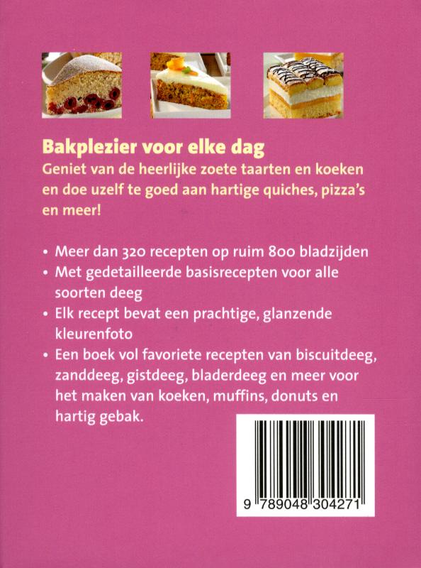 Het kleine dikke bakboek achterkant