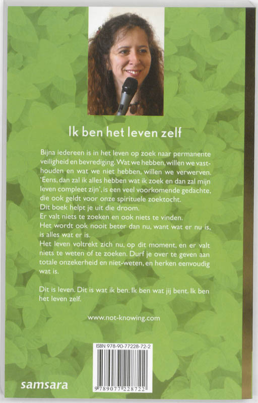 Ik ben het leven zelf achterkant