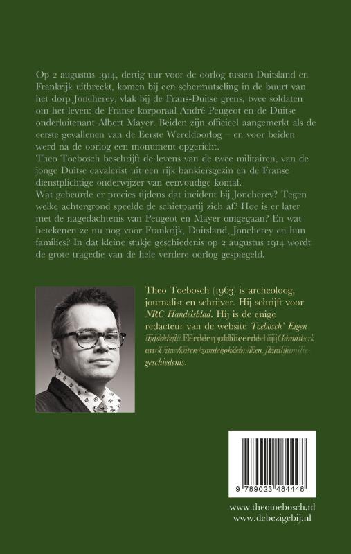 De eerstgevallenen achterkant