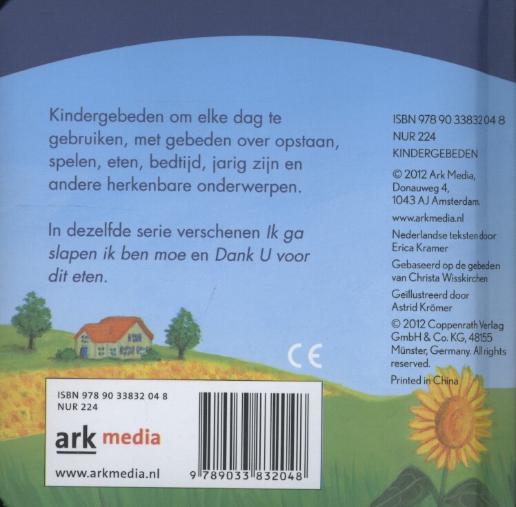 Kindergebeden voor elke dag achterkant