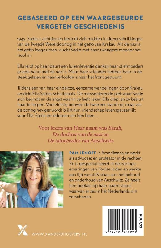 Het meisje met de blauwe ster achterkant