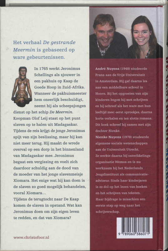 De gestrande Meermin achterkant