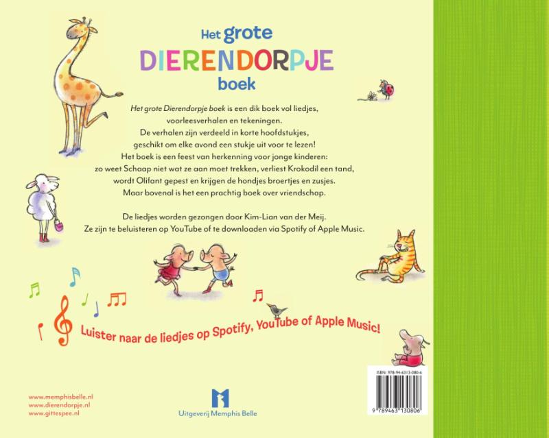 Het grote dierendorpje boek achterkant