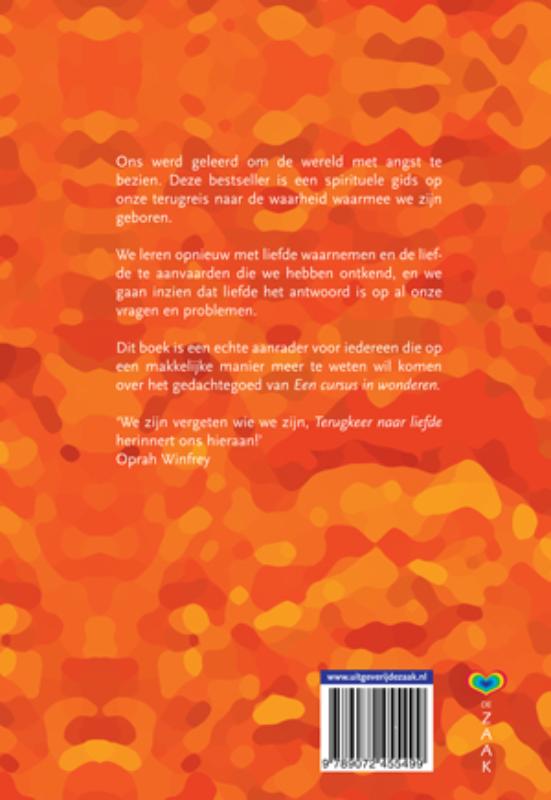 Terugkeer naar liefde achterkant