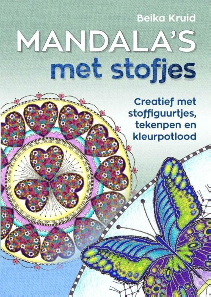 Mandala's met stofjes