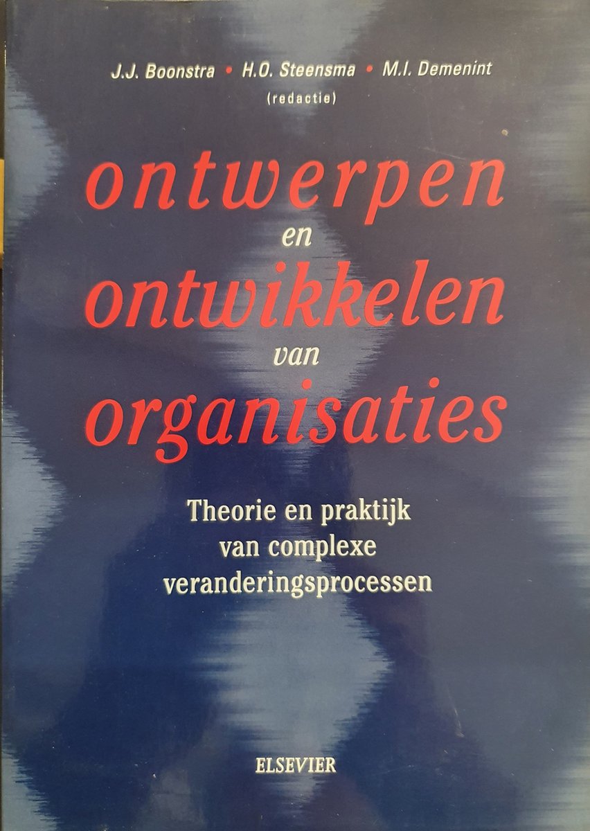 ONTWERPEN EN ONTWIKK ORGANISATIES + CD-ROM DR1