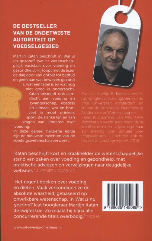 Wat is nu gezond? achterkant