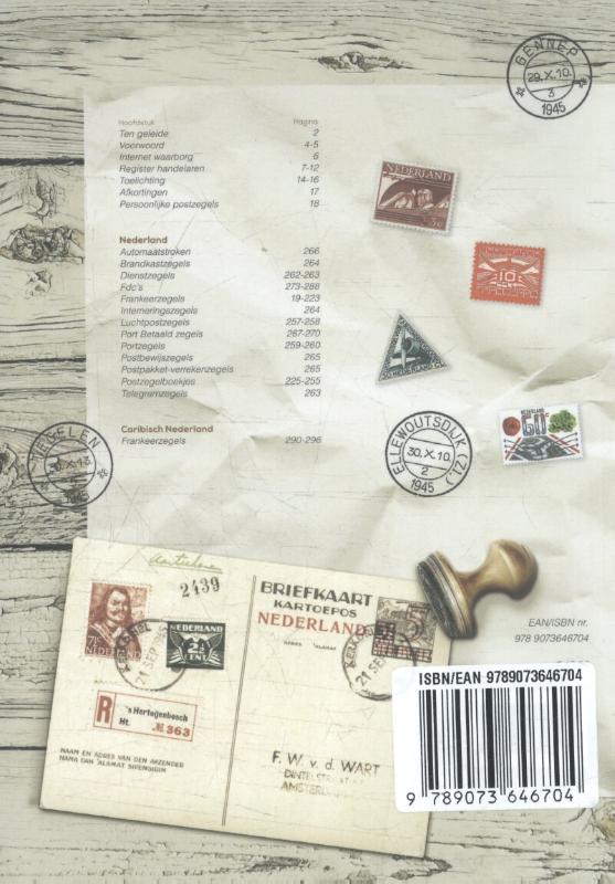 Postzegelcatalogus 2017/18 achterkant