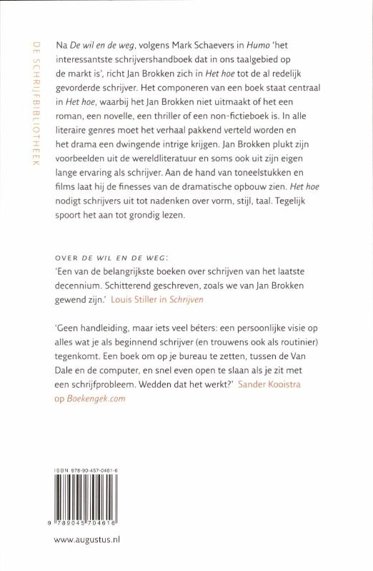 Het hoe / De schrijfbibliotheek achterkant