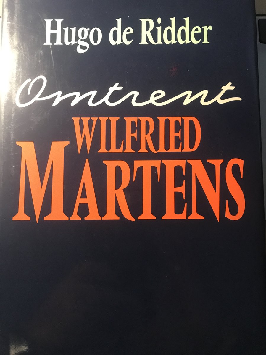 Omtrent Wilfried Martens - Hugo de Ridder