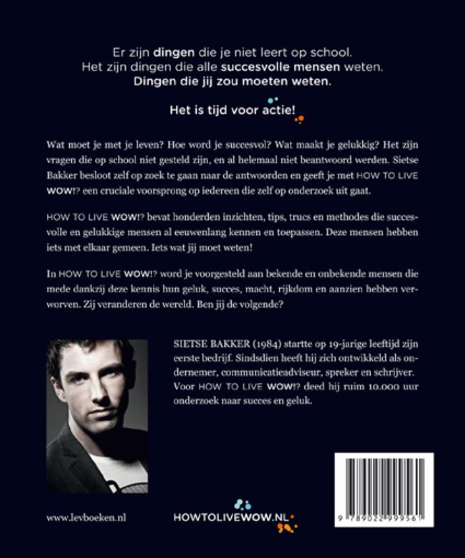 How To Live Wow!? achterkant