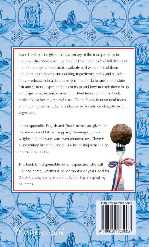 Food shopper's guide to Holland achterkant