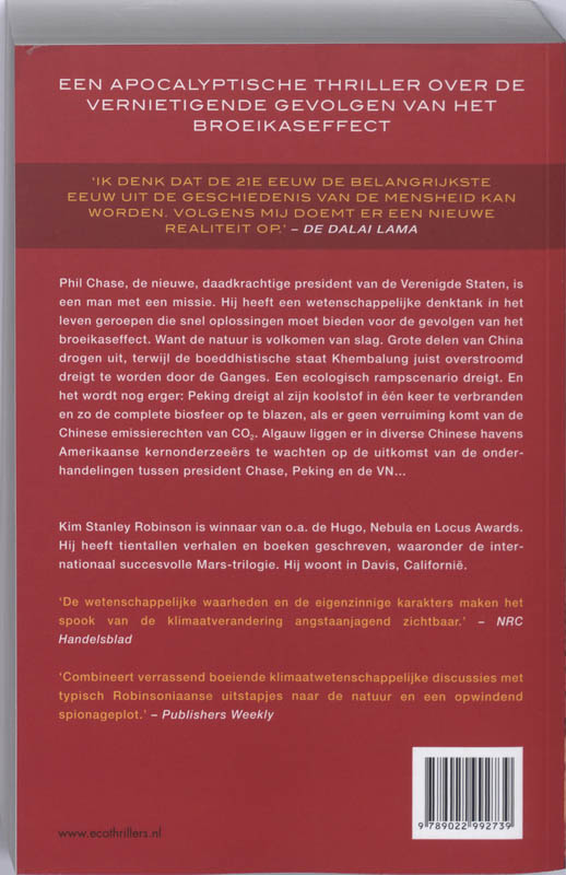 De Verschroeide Aarde achterkant