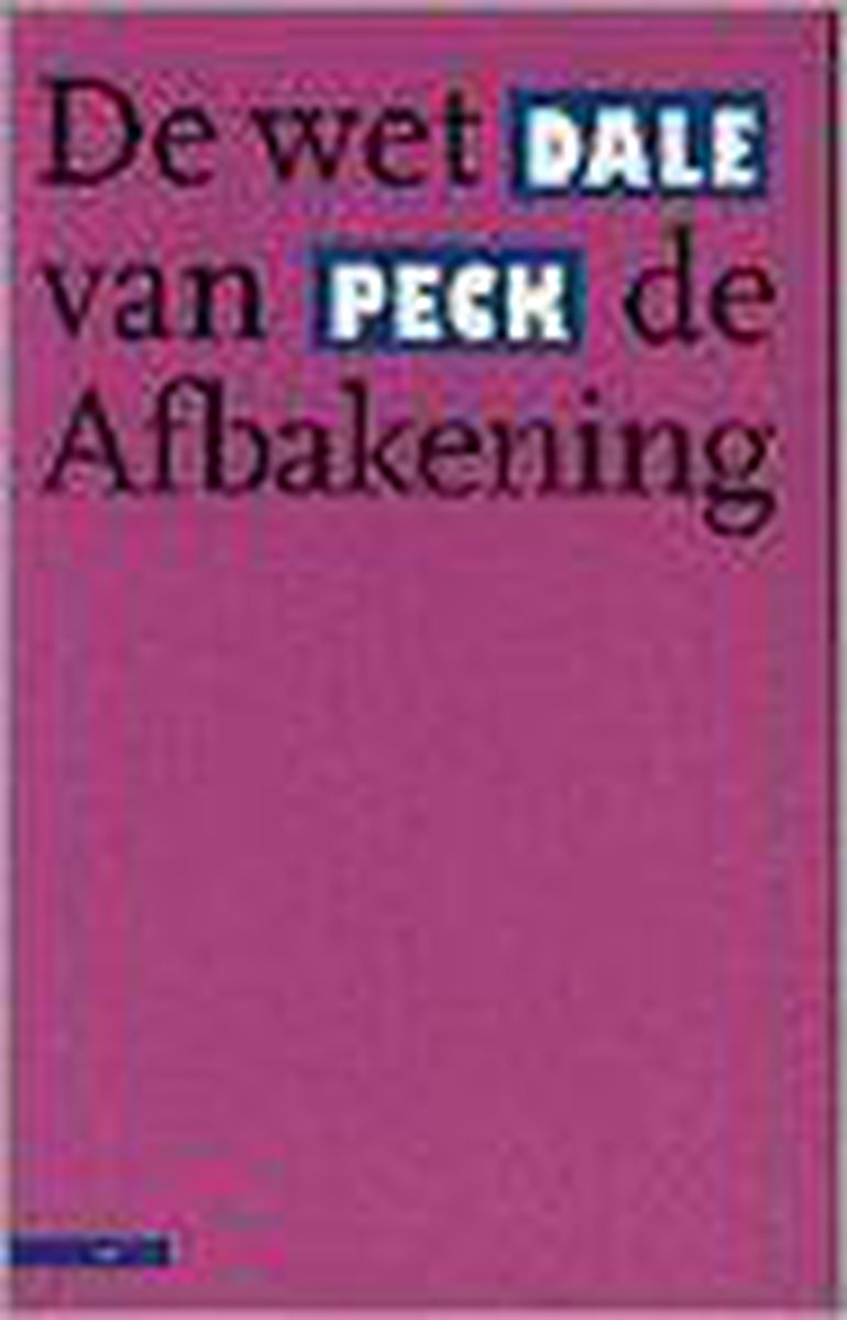 De wet van de afbakening