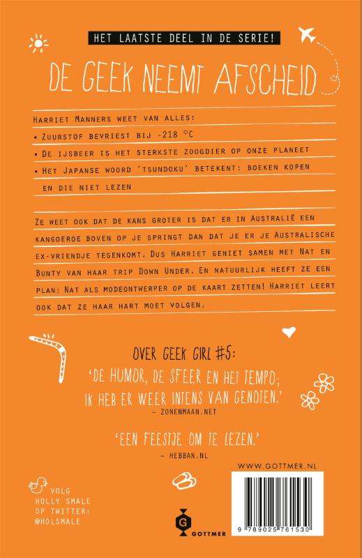 Voor altijd / Geek Girl / 6 achterkant