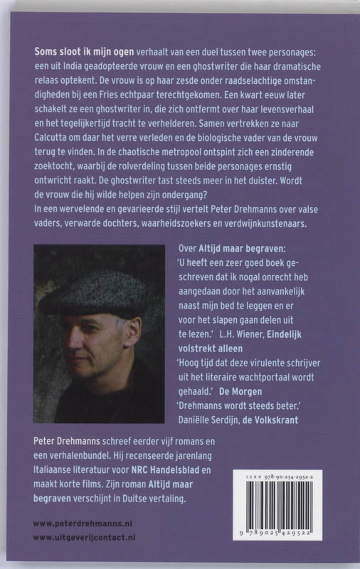 Soms Sloot Ik Mijn Ogen achterkant