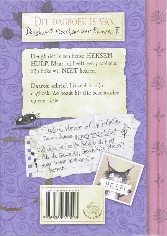 Mijn Heks Wil Niet Niet Heksen Maar Op Ballet achterkant