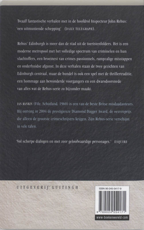 De Gehangene achterkant