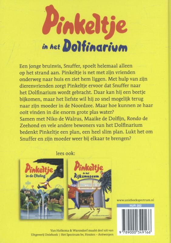 Pinkeltje in het Dolfinarium / Pinkeltje / 33 achterkant