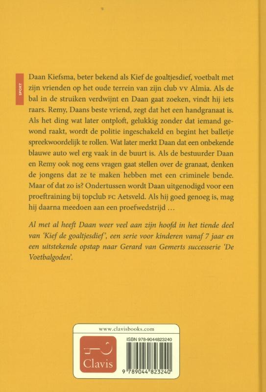 Granaatschot / Kief de goaltjesdief achterkant