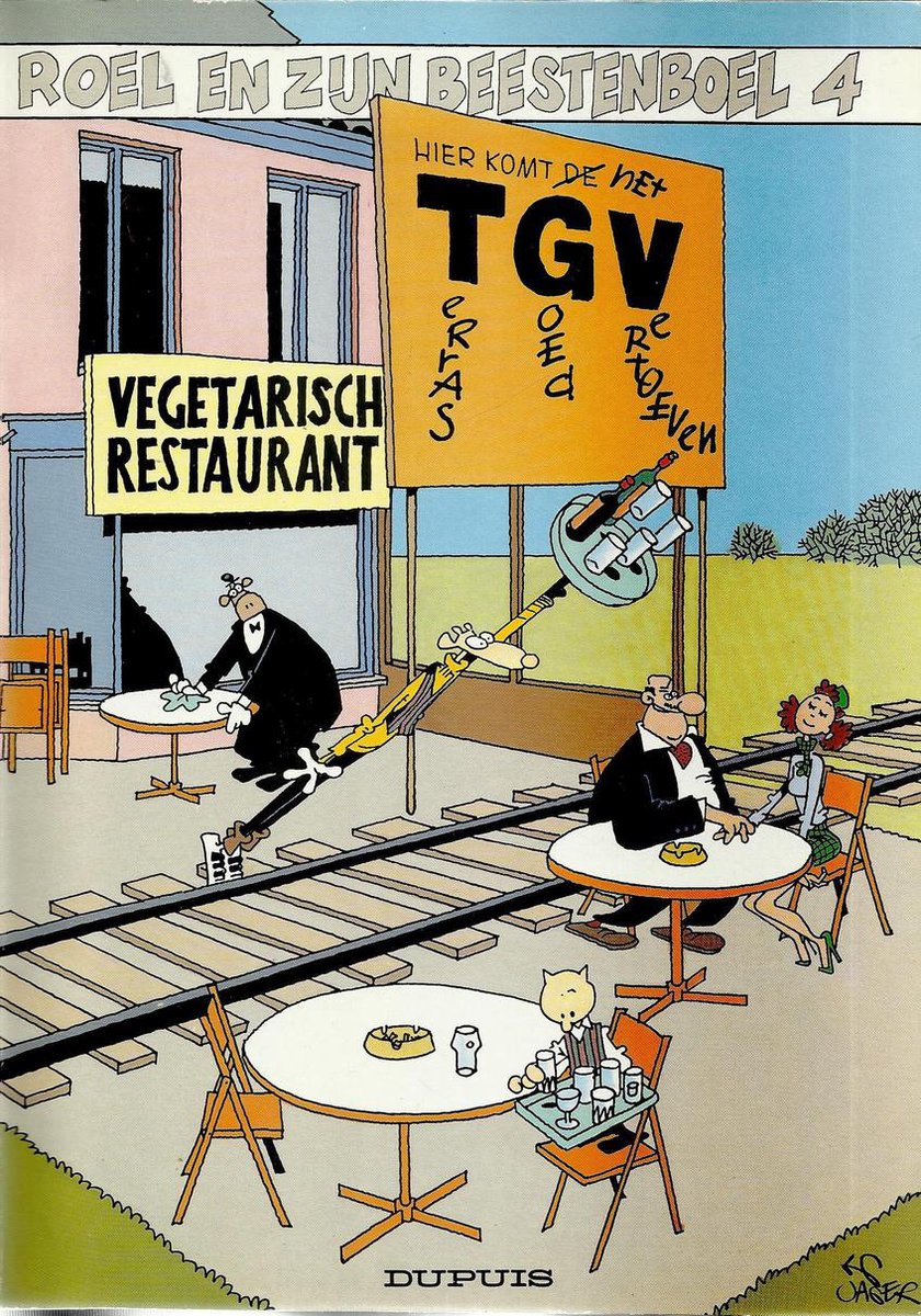 Roel en zijn Beestenboel nr. 4, TGV (Terras Goed Vertoeven)