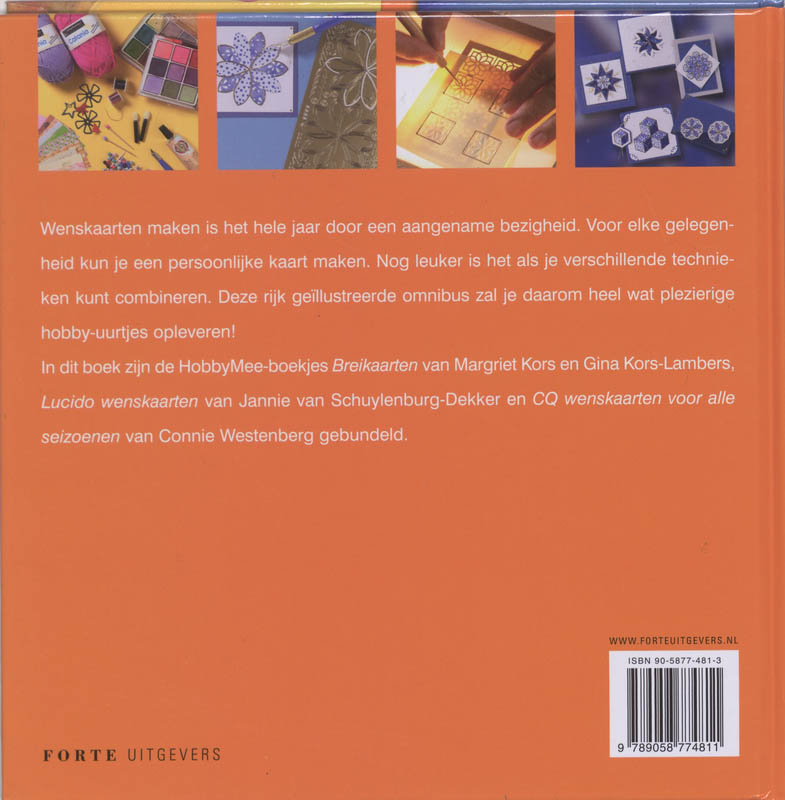 Allerhande wenskaarten omnibus achterkant