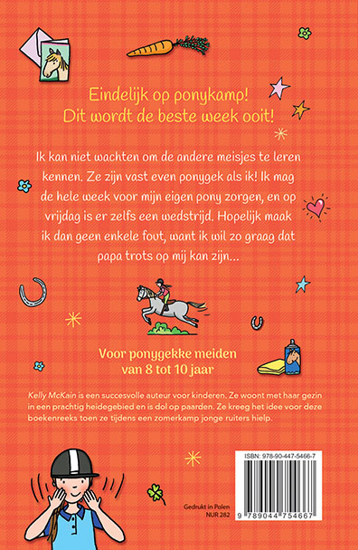 Ponykamp avonturen - Het dagboek van Sofie achterkant