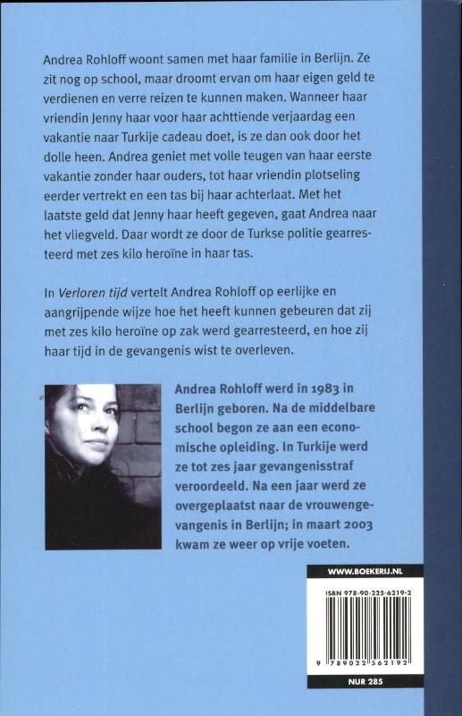 Verloren Tijd achterkant