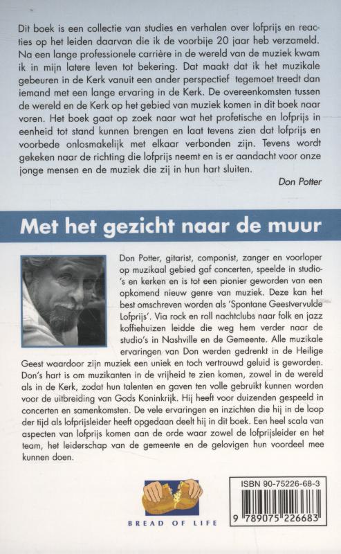 Met het gezicht naar de muur achterkant