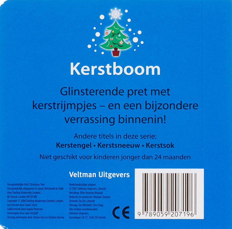 Kerstboom achterkant