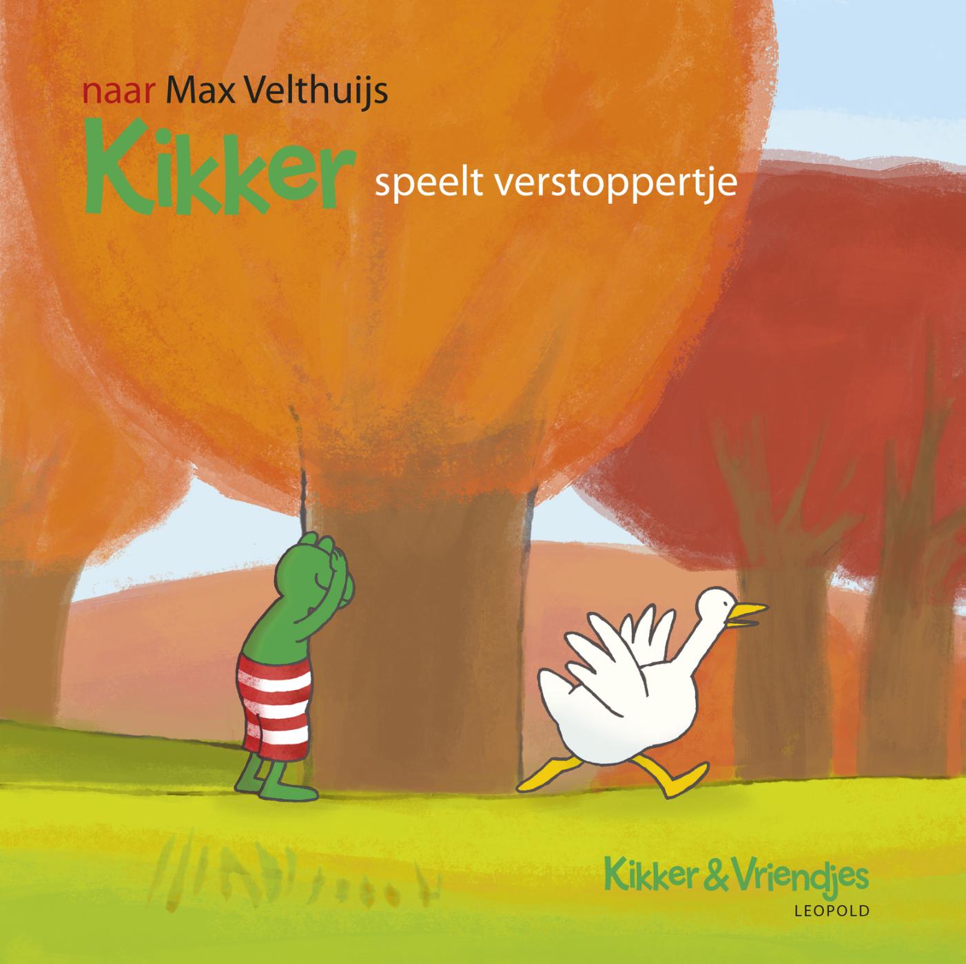 BOEK KIKKER SPEELT VERSTOPPERTJE