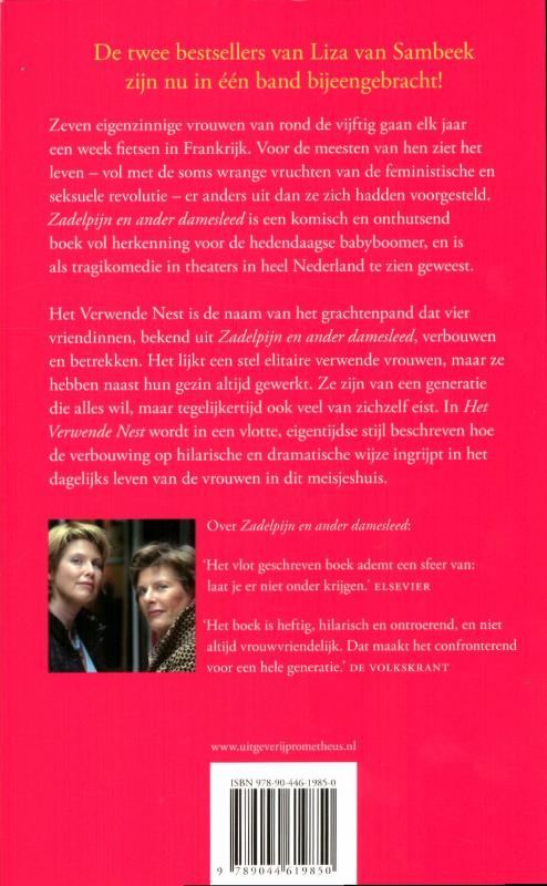Zadelpijn En Ander Damesleed & Het Verwende Nest achterkant