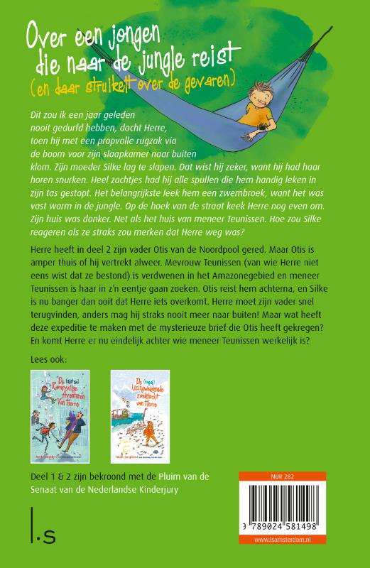 De (zeer) bloedstollende expeditie van Herre / Herre / 3 achterkant